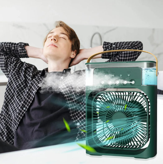 VENTILADOR + HUMIDIFICADOR PRO 3 EN 1 PORTÁTIL – IWANNA